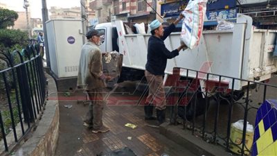 حملات مكثفة للنظافة وتطهير شبكات صفايات الأمطار بكفر الشيخ 