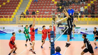 منتخب الناشئين يختتم الدور التمهيدي في بطولة أفريقيا للطائرة بمواجهة ليبيا