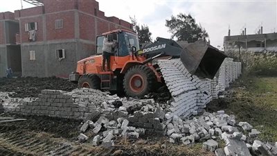 تنفيذ عدة حملات لإزالة ٢٩ حالة تعدٍّ على الأراضي الزراعية