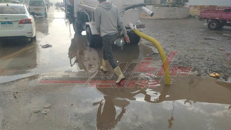 رفع مياه الأمطار