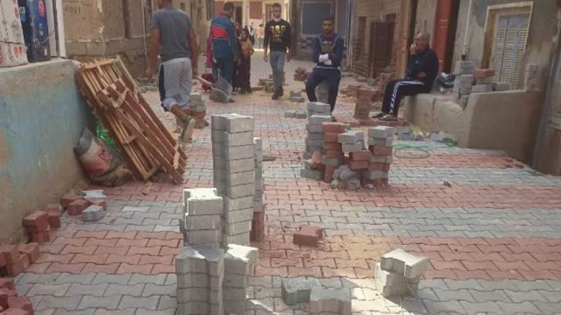 محافظ أسيوط رصف وتركيب