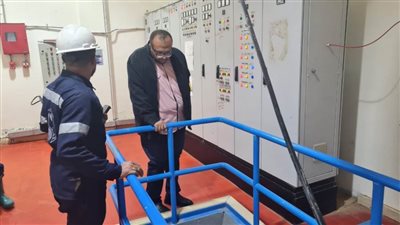 رئيس مياه سوهاج يتابع التشغيل القياسي لمحطات المياه والصرف