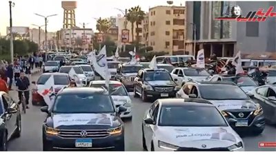 احتفالات في شوارع الدقهلية بفوز الرئيس السيسي بولاية رئاسية جديدة