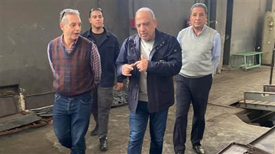 وزير قطاع الأعمال العام يتفقد مصانع شركة اليايات ومهمات وسائل النقل