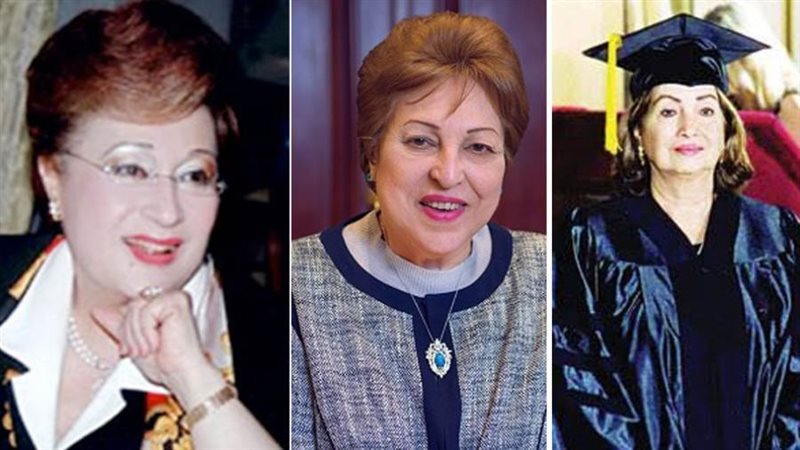 من اليمين .. د. سعاد