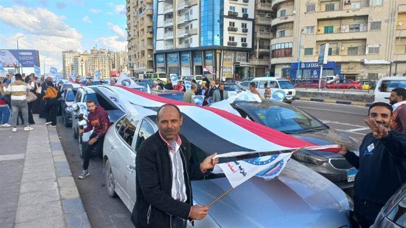 مسيرة حاشدة من كوبري