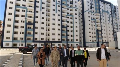 محافظ الدقهلية يتفقد التشطيبات النهائية بمشروع مساكن الجلاء