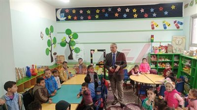 وكيل تعليم كفر الشيخ يتفقد المدارس ويوجه بتفعيل حصص المشاهدة ومجموعات الدعم