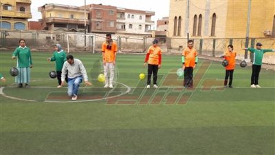 يوم رياضي لأطفال بيلا القادرين باختلاف وتقديم هدايا تذكارية