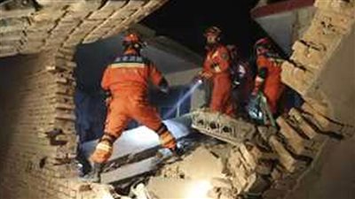 ارتفاع حصيلة ضحايا زلزال شمال غرب الصين إلى 135 قتيلا وما يقرب من 1000 مصاب