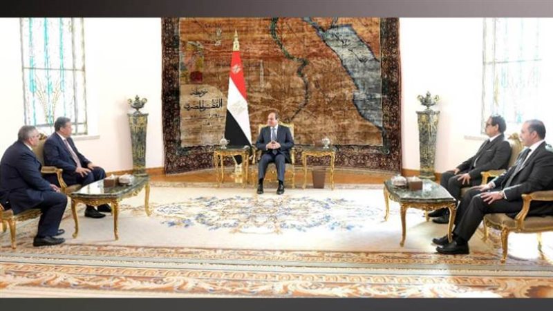 الرئيس السيسي خلال