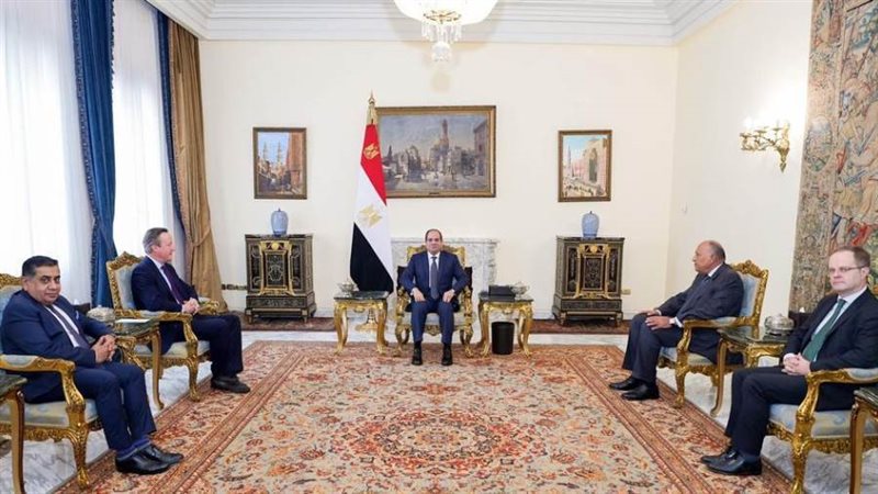 الرئيس السيسي خلال