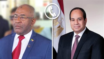 الرئيس السيسي يتلقى تهنئة من رئيس جزر القمر بمناسبة إعادة انتخابه لولاية رئاسية جديدة