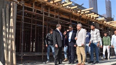 رئيس جامعة بني سويف يتفقد عددا من المشروعات الجديدة بمجمع ٣٣٠ فدانًا
