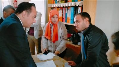 وكيل صحة سوهاج يتفقد سير العمل بديوان عام المديرية