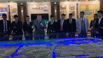 طلاب ملاحة بني سويف يتابعون تطبيقات الأقمار الصناعية في ميناء الإسكندرية