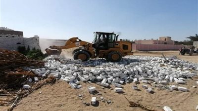 محافظة قنا: حملة مكبرة لإزالة التعديات على أراضي أملاك الدولة والأراضي الزراعية بأبو تشت