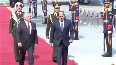 عاجل| قمة مصرية أردنية بالقاهرة.. اليوم