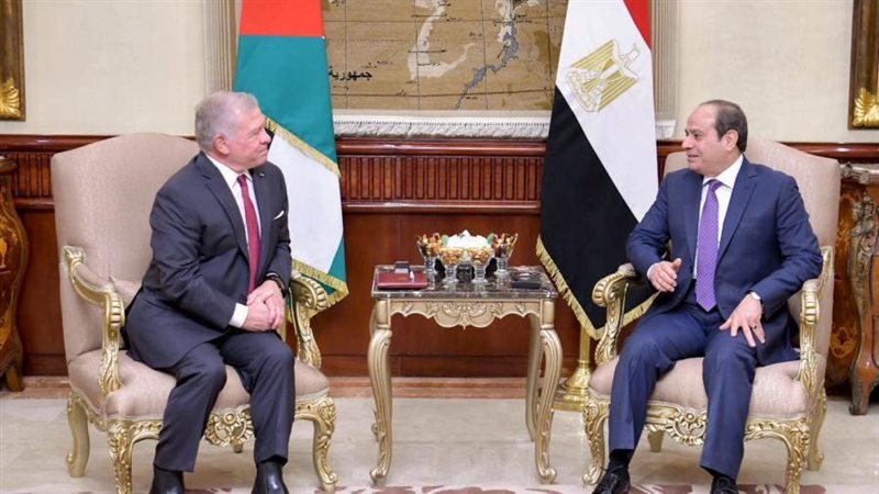 الرئيس السيسي وملك