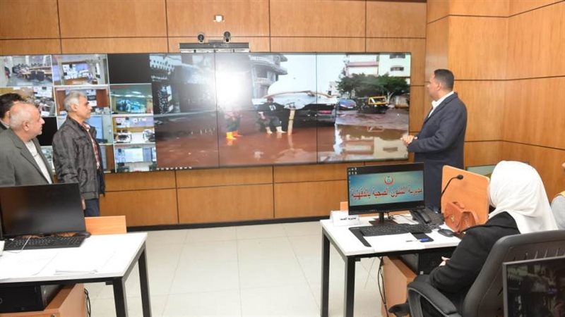 متابعة محافظ الدقهلية