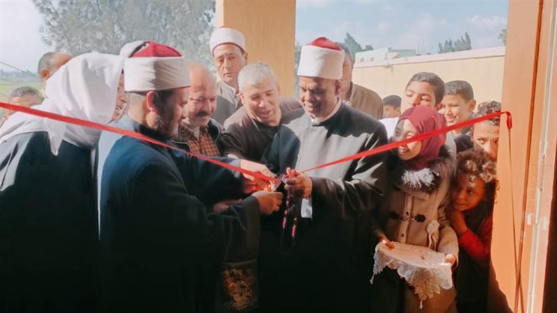 إفتتاح 4 مساجد جديدة