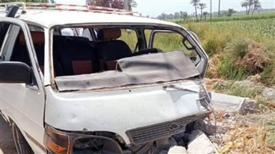 ننشر أسماء ضحايا ومصابي حادث تصادم ميكروباص وأتوبيس رحلات بالدقهلية