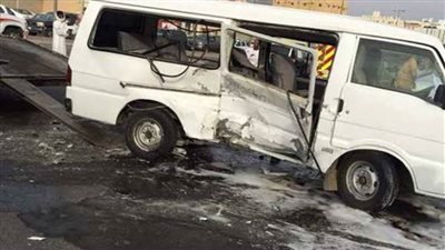 إصابة 4 أشخاص في حادث تصادم على طريق محلة إنجاق بالدقهلية