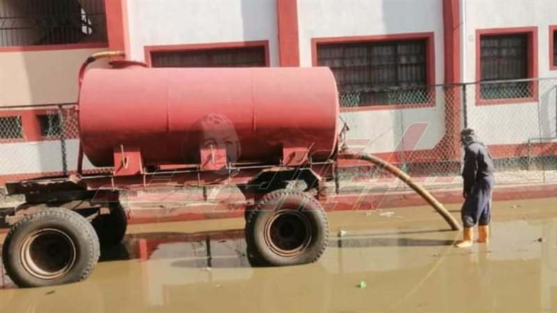 رفع مياه الأمطار