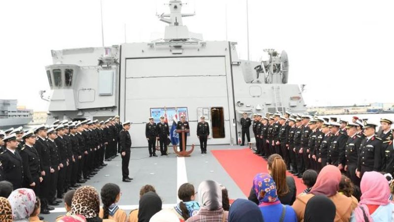 وصول الفرقاطة القدير