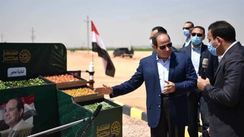 الرئيس السيسي خلال