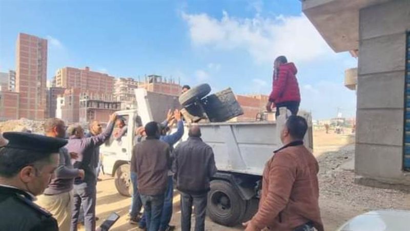 رفع ٩٥٩ حالة إشغال