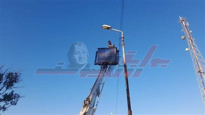 إصلاح وصيانة كشافات وأعمدة الإنارة بكفر الشيخ 