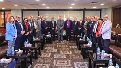 رئيس المحكمة الدستورية يهنئ الطائفة الإنجيلية بعيد الميلاد المجيد