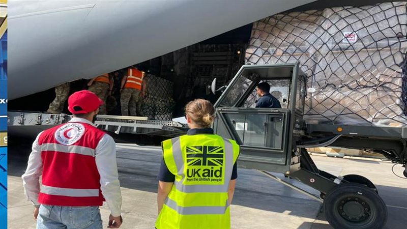 وصول أول شحنة مساعدات