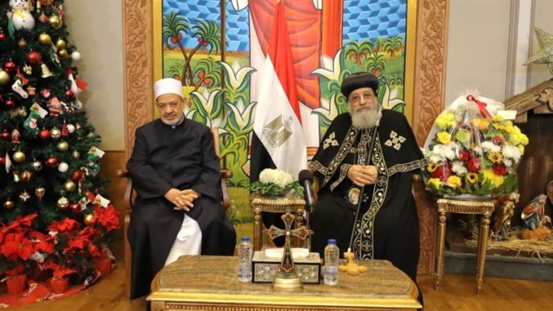 شيخ الأزهر والبابا