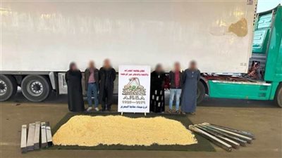 إحباط تهريب 760 ألف قرص كبتاجون المخدر بميناء سفاجا قيمتها 40 مليونا