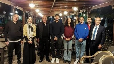 تكريم لأبطال التجديف في نادي المعادي واليخت