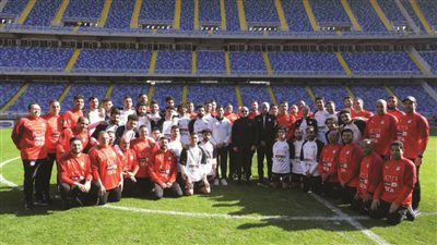 وزير الرياضة: زيارة الرئيس للمنتخب الوطني قبل انطلاق أمم إفريقيا دعم معنوي كبير للاعبين