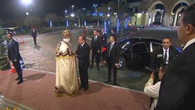 عاجل.. الرئيس السيسي يصل كاتدرائية 