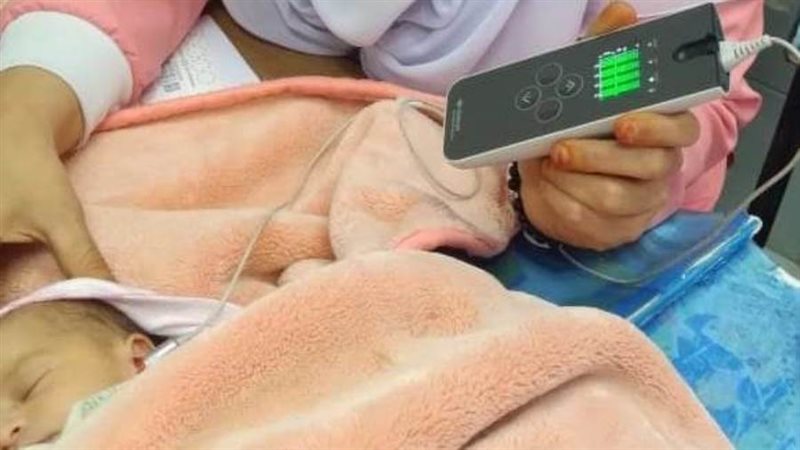 الكشف على الاطفال