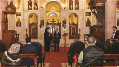 محافظون وقيادات تنفيذية يهنئون المسيحيين بعيد الميلاد المجيد