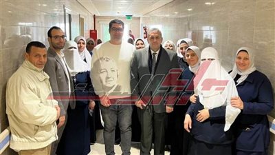 جولة تفقدية مفاجئة بمستشفي سيدي غازي المركزي