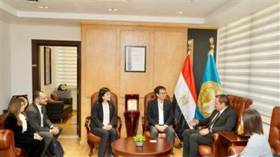 الاعتماد والرقابة الصحية يلتقي وفد الجايكا لبحث سبل التعاون المشتركة