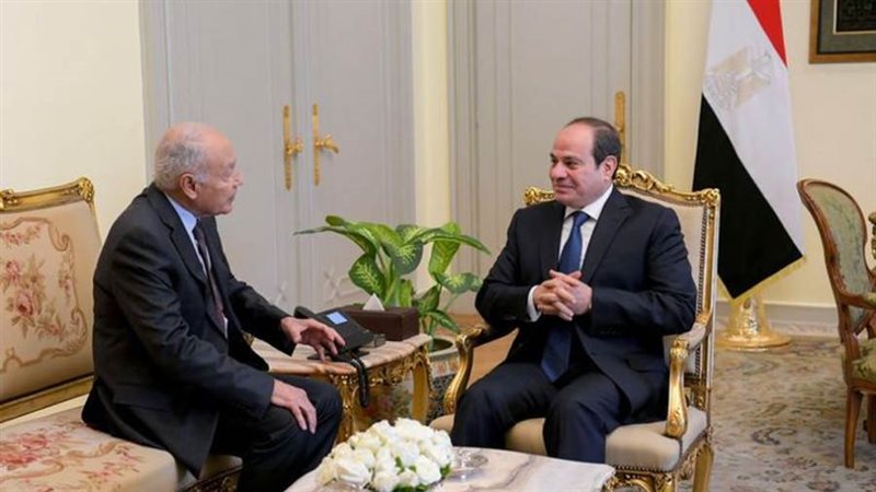 الرئيس السيسي يستقبل