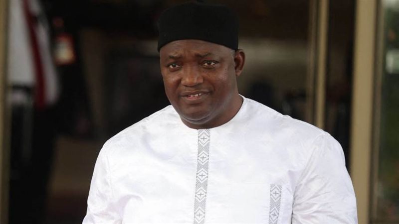 رئيس غامبيا آدم بارو