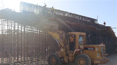 إنجاز 50% من مشروع  كوبري مزلقان 