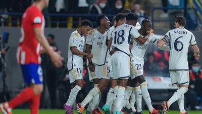 ريال مدريد إلى نهائي كأس السوبر الإسباني بفوز كبير على أتلتيكو مدريد