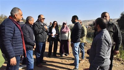 محافظ أسيوط يتفقد أعمال تنفيذ رفع كفاءة مشروع صرف صحي بخط طرد ومحطة رفع البركة بحي غرب