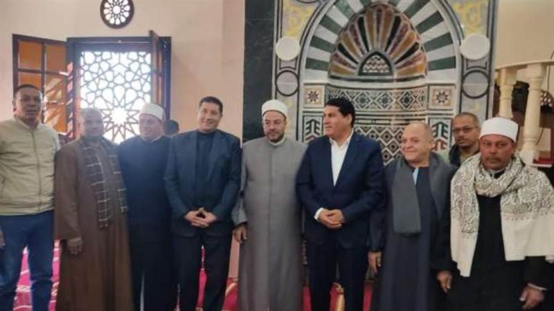 افتتاح مسجدين ببني