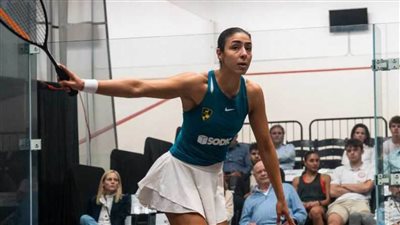 بطلة دجلة هانيا الحمامي تصعد لنصف نهائي بطولة فلوريدا المفتوحة للإسكواش